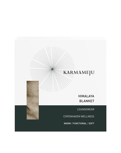 Karmameju - Himalaya Fleecetæppe - Beige